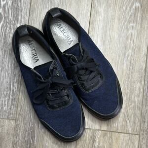 Alegria Men's Stretcher Electric Blue Sneakers Size 42 9